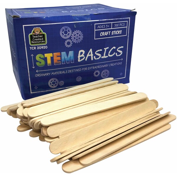 STEM Basics Craft Sticks, 1500PK